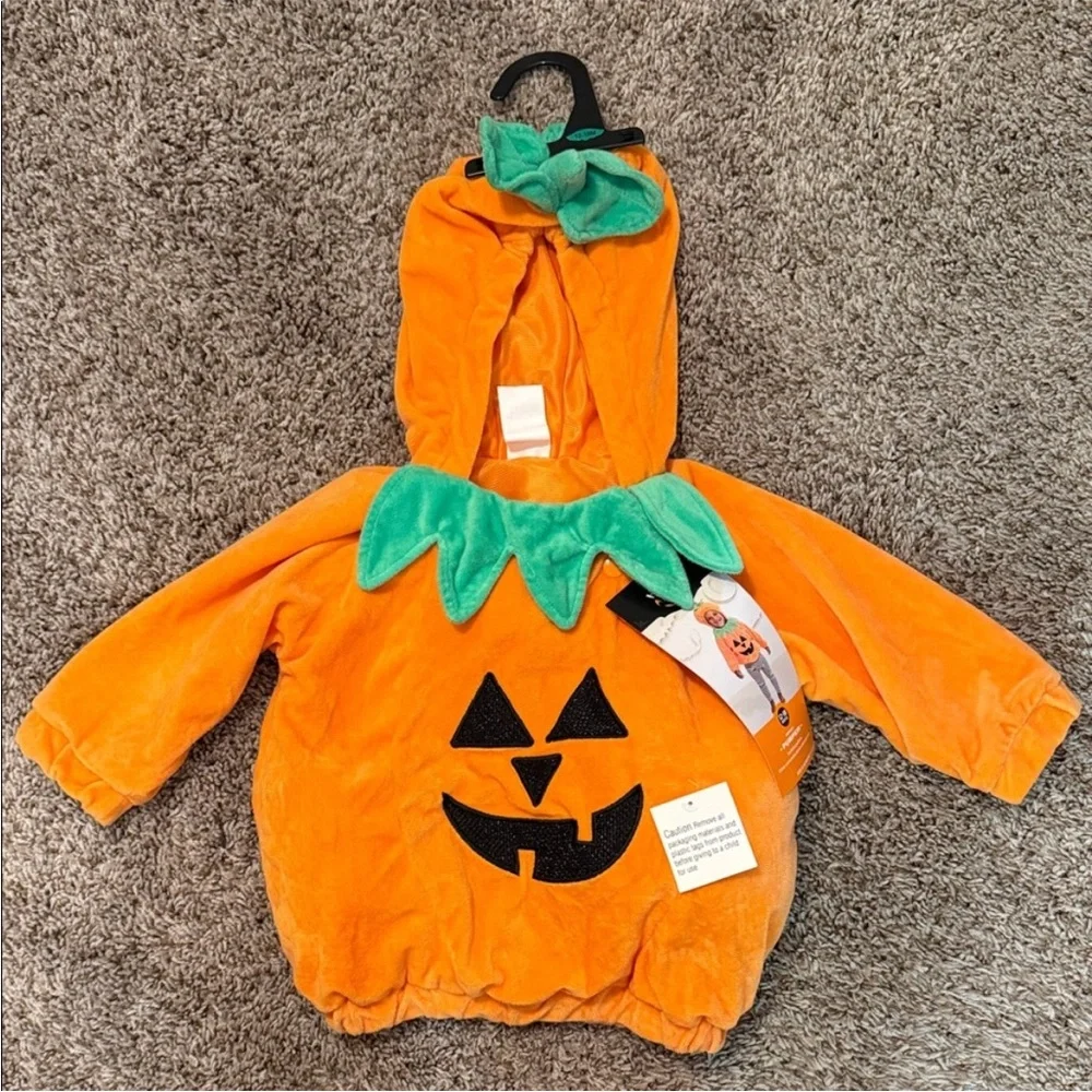 Hyde And Eek Halloween Pumpkin Costume 18-24 month toddlers